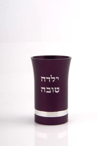 BABY CUP GIRL - GREY -BABYGIRL012 - Agayof Judaica