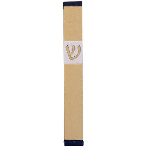 CLASSIC SHIN MEZUZAH - MEDIUM - MZ-116 - Agayof Judaica