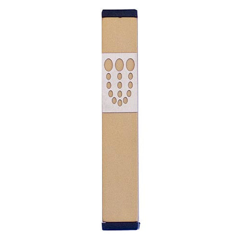 DOTS SHIN MEZUZAH - SMALL - MZ-146 - Agayof Judaica