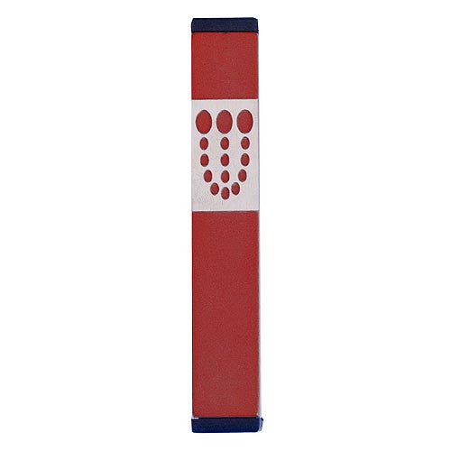 DOTS SHIN MEZUZAH - SMALL - Agayof Judaica