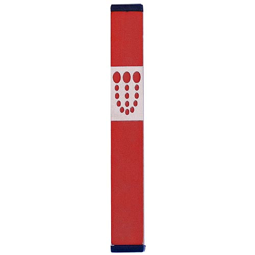 DOTS SHIN MEZUZAH - MEDIUM - Agayof Judaica