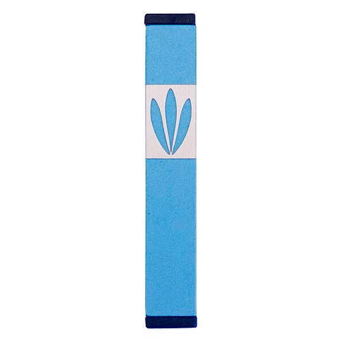 LEAVES SHIN MEZUZAH - SMALL - Agayof Judaica