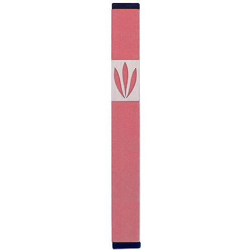 LEAVES SHIN MEZUZAH - MEDIUM - Agayof Judaica
