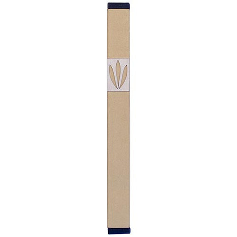 LEAVES SHIN MEZUZAH - LARGE - MZ-206 - Agayof Judaica