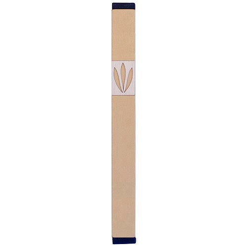 LEAVES SHIN MEZUZAH - LARGE - Agayof Judaica