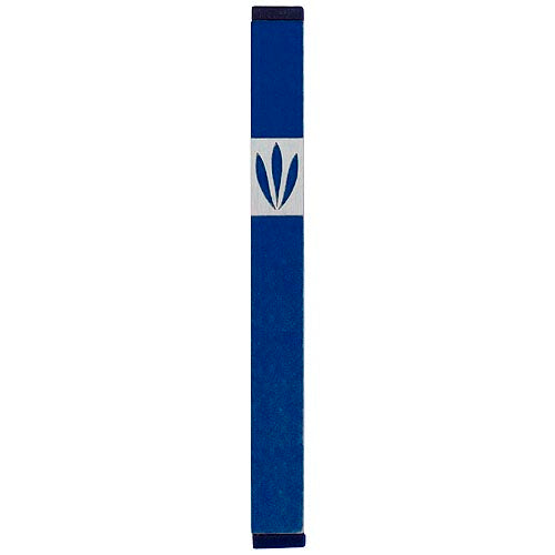LEAVES SHIN MEZUZAH - LARGE - Agayof Judaica