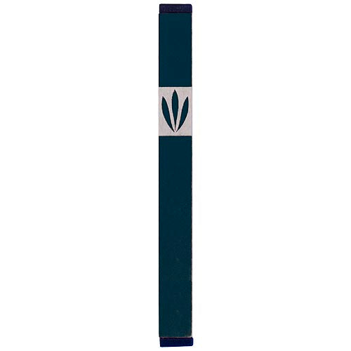 LEAVES SHIN MEZUZAH - LARGE - Agayof Judaica
