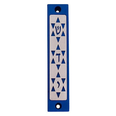 3 STARS SERIES - BLUE - MZ287 - Agayof Judaica