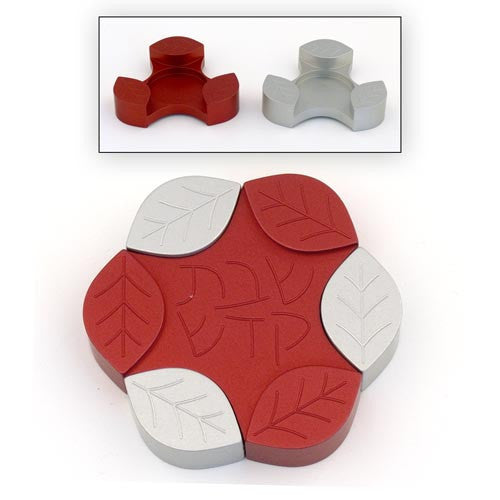 THE SMALL LEAVES SERIES SIZE 2.25 X 0.8 INCHES - Agayof Judaica